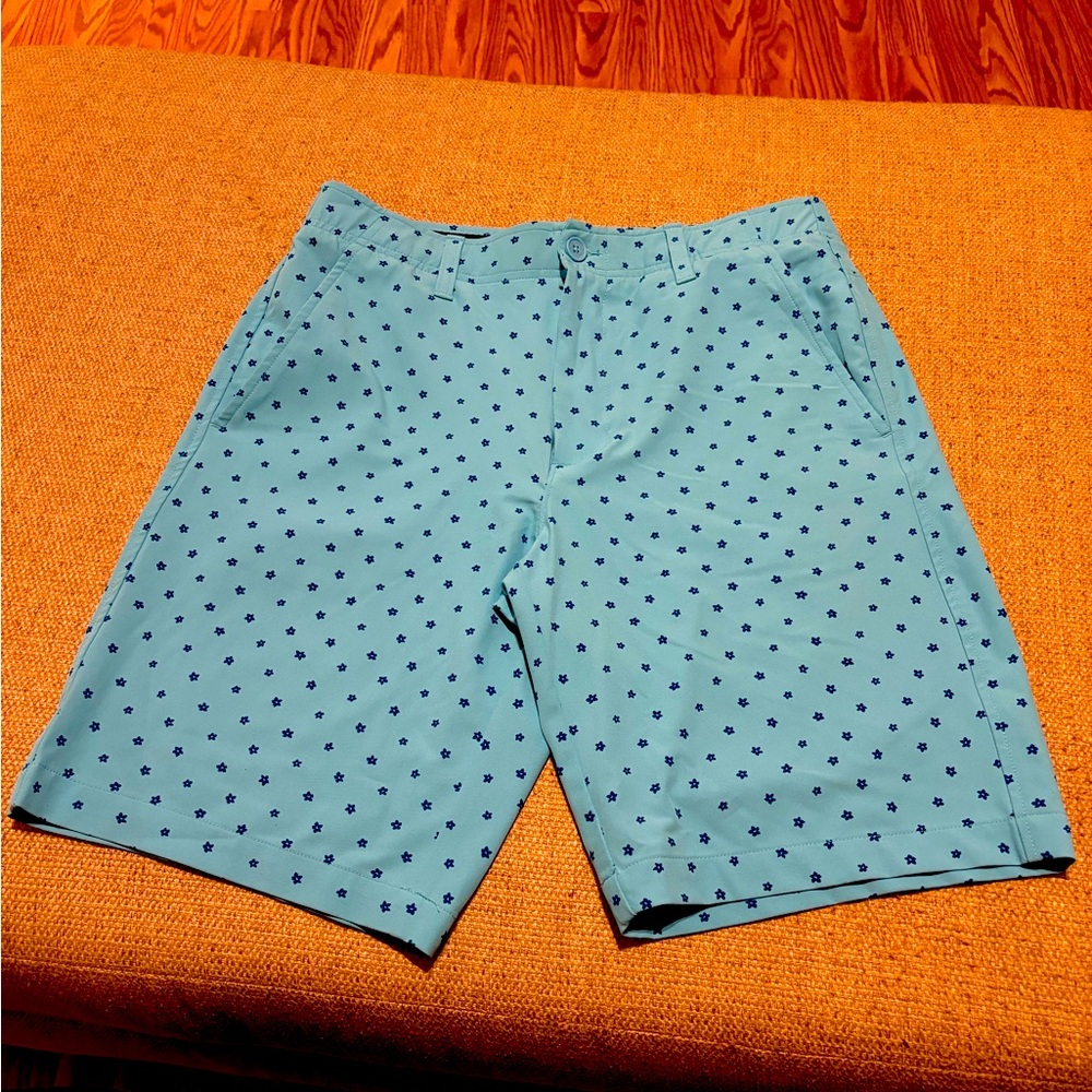 Under Armour Flower Shorts 10 1/2 inches